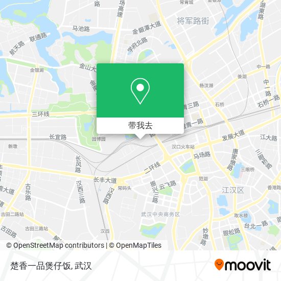 楚香一品煲仔饭地图