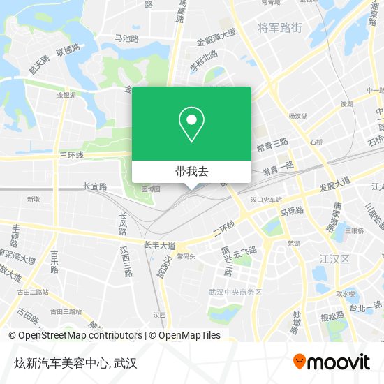 炫新汽车美容中心地图