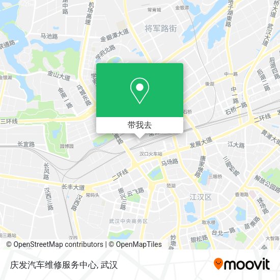 庆发汽车维修服务中心地图