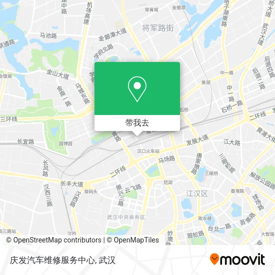 庆发汽车维修服务中心地图