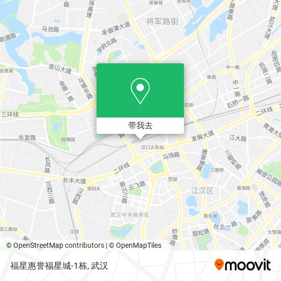 福星惠誉福星城-1栋地图