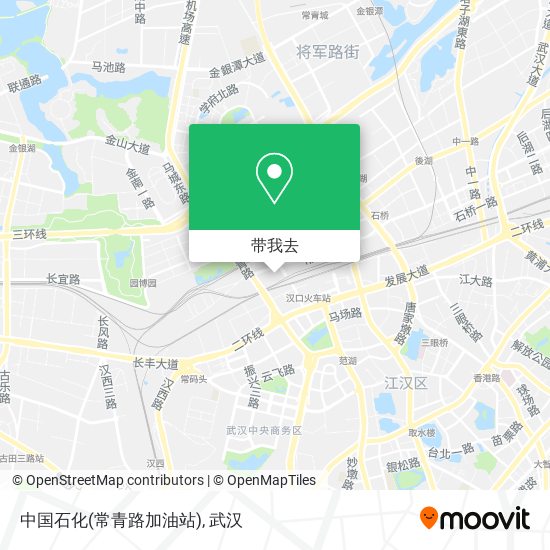 中国石化(常青路加油站)地图