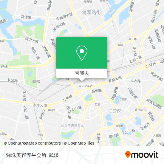骊珠美容养生会所地图