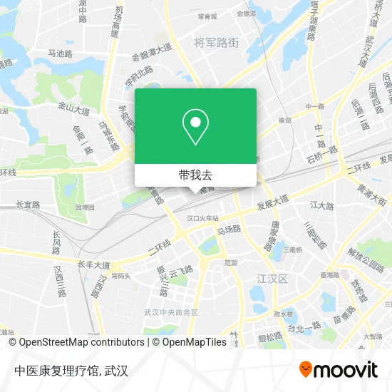 中医康复理疗馆地图