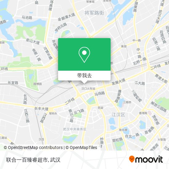 联合一百臻睿超市地图