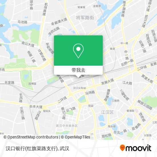 汉口银行(红旗渠路支行)地图