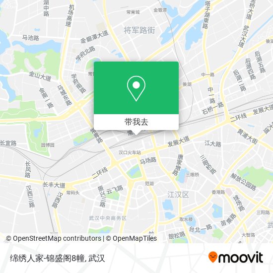 绵绣人家-锦盛阁8幢地图