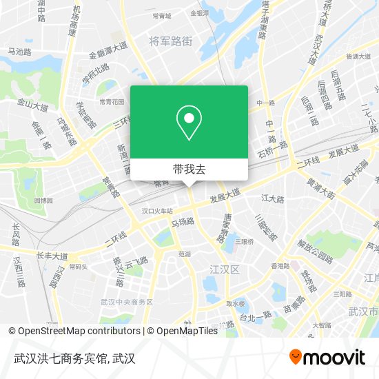武汉洪七商务宾馆地图