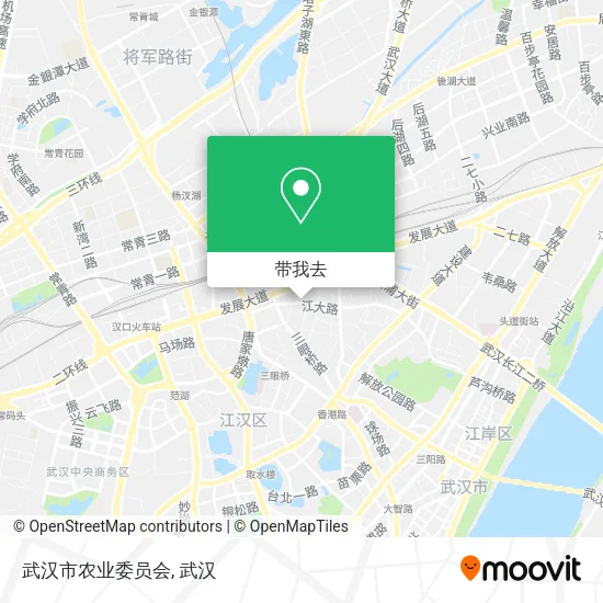 武汉市农业委员会地图