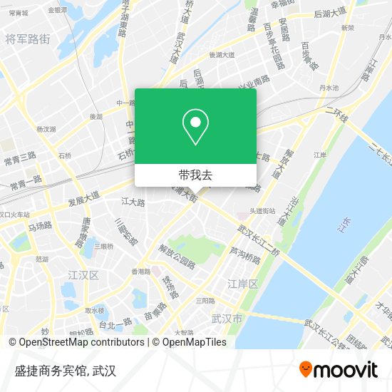 盛捷商务宾馆地图