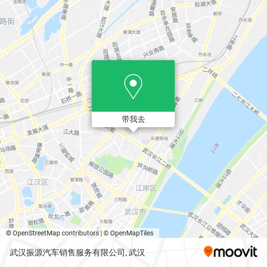 武汉振源汽车销售服务有限公司地图