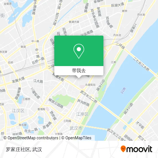 罗家庄社区地图