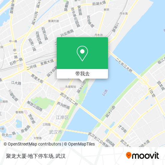 聚龙大厦-地下停车场地图