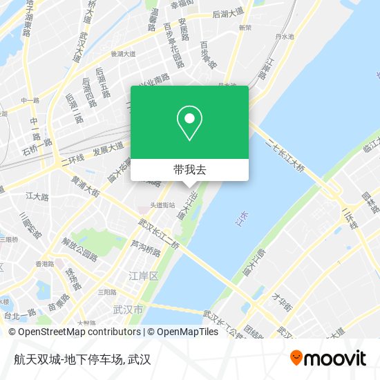 航天双城-地下停车场地图