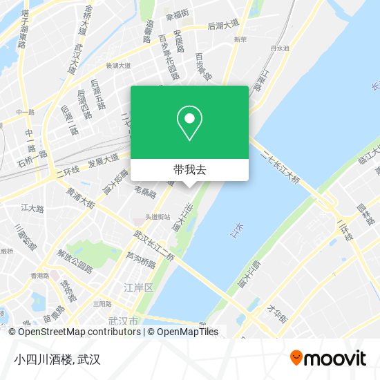 小四川酒楼地图