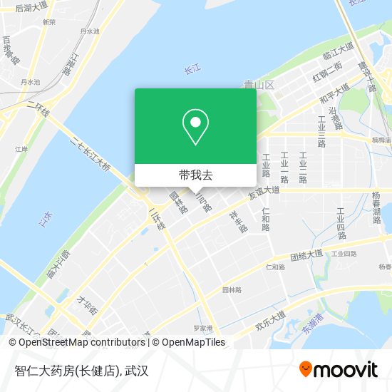 智仁大药房(长健店)地图