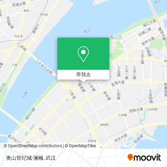 奥山世纪城·澜橼地图