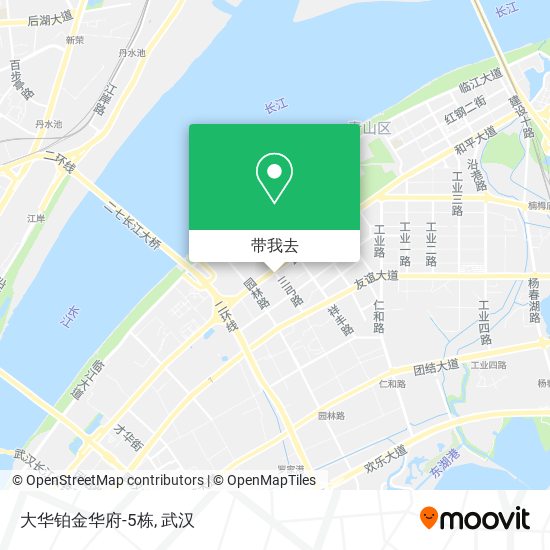 大华铂金华府-5栋地图