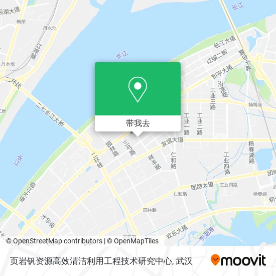 页岩钒资源高效清洁利用工程技术研究中心地图