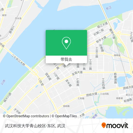 武汉科技大学青山校区-东区地图
