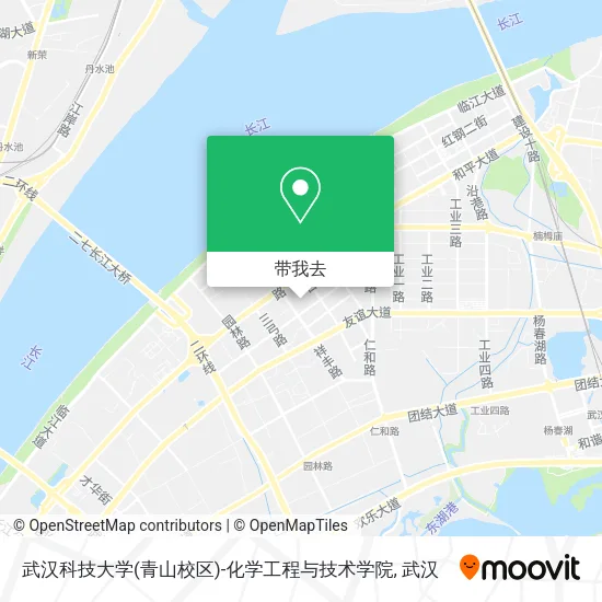 武汉科技大学(青山校区)-化学工程与技术学院地图