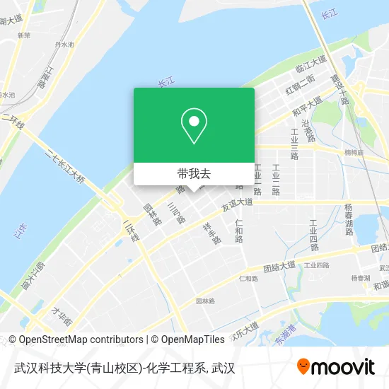 武汉科技大学(青山校区)-化学工程系地图