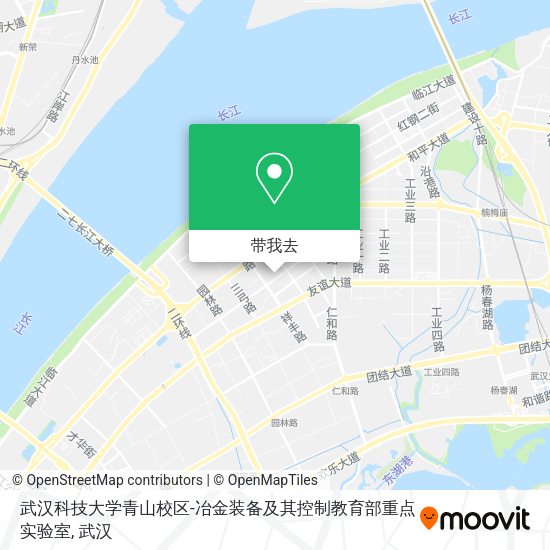 武汉科技大学青山校区-冶金装备及其控制教育部重点实验室地图