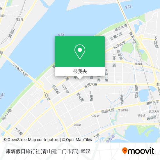 康辉假日旅行社(青山建二门市部)地图