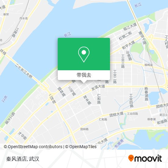 秦风酒店地图
