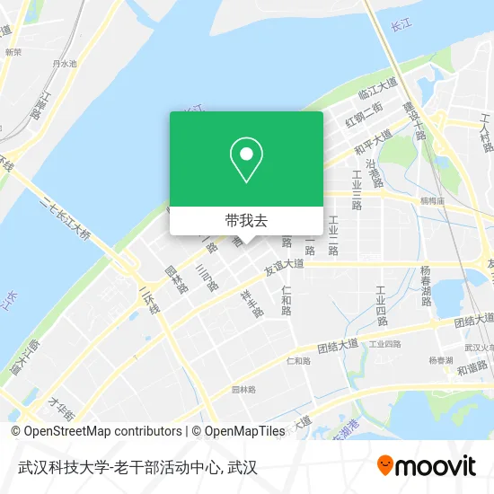 武汉科技大学-老干部活动中心地图