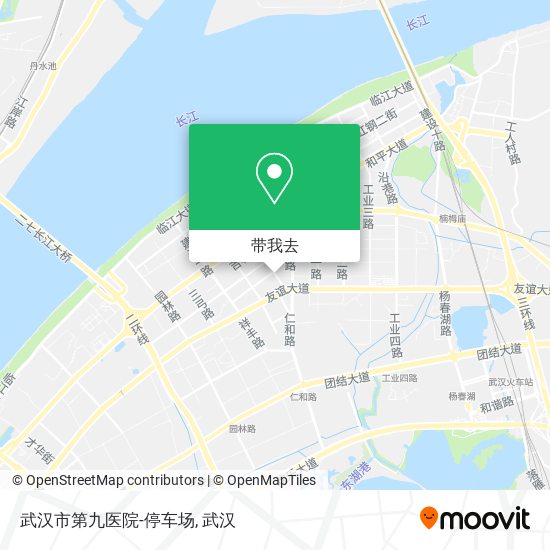 武汉市第九医院-停车场地图