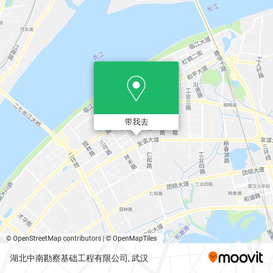 湖北中南勘察基础工程有限公司地图