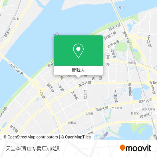 天堂伞(青山专卖店)地图