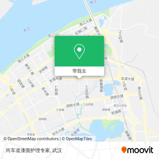 尚车道漆面护理专家地图