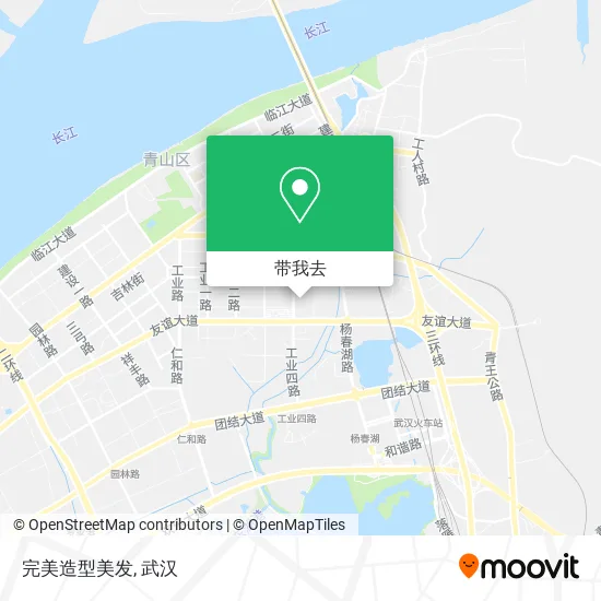完美造型美发地图