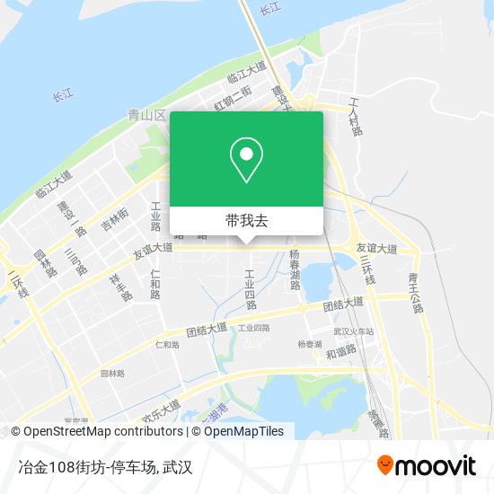 冶金108街坊-停车场地图