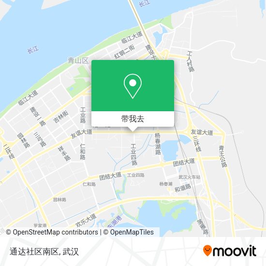 通达社区南区地图