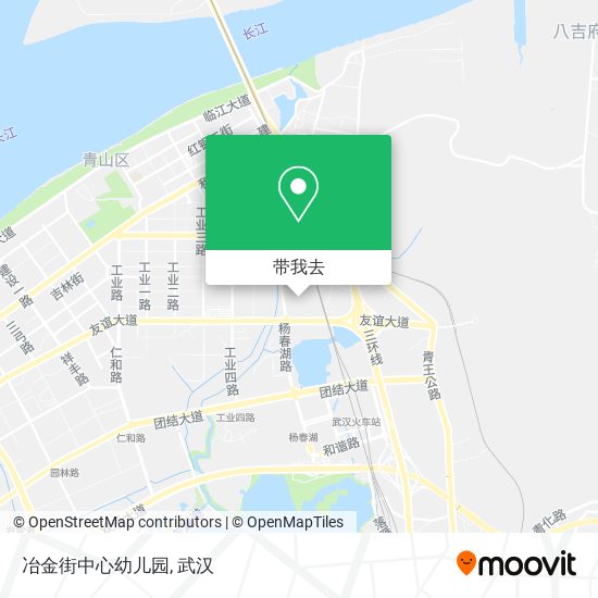 冶金街中心幼儿园地图