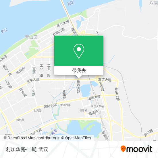 利加华庭-二期地图