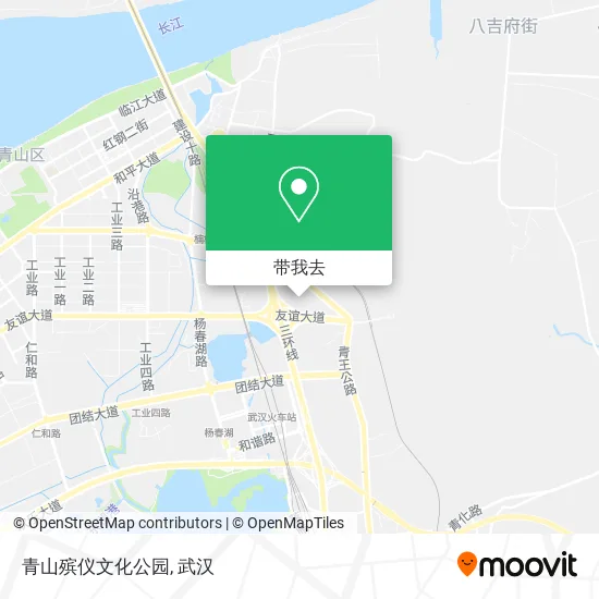 青山殡仪文化公园地图