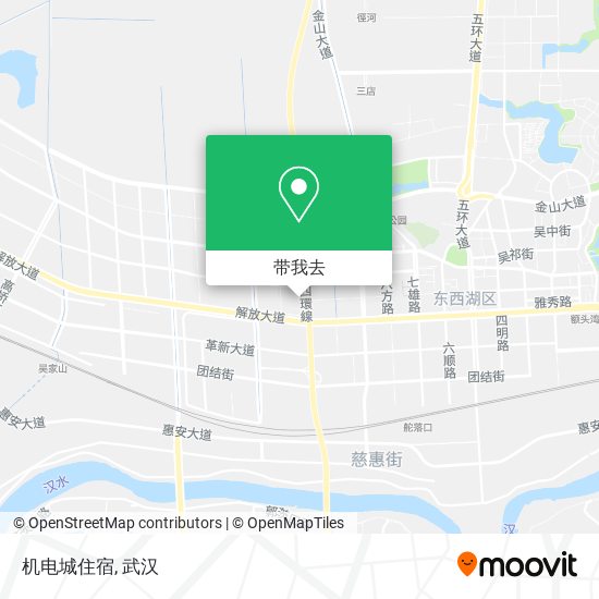 机电城住宿地图