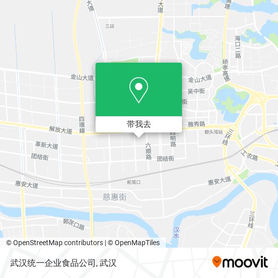 武汉统一企业食品公司地图
