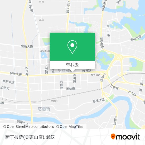 萨丁披萨(吴家山店)地图