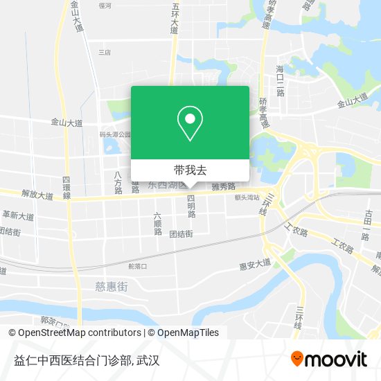 益仁中西医结合门诊部地图