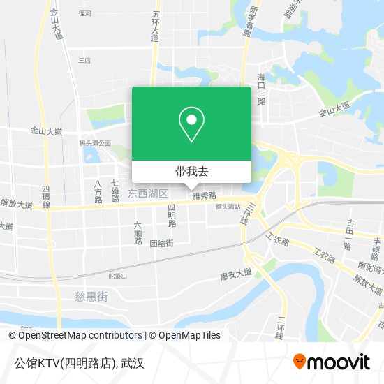 公馆KTV(四明路店)地图