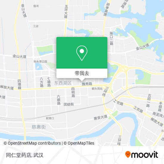 同仁堂药店地图