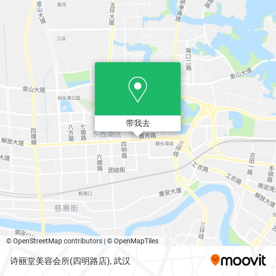 诗丽堂美容会所(四明路店)地图