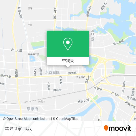 苹果世家地图