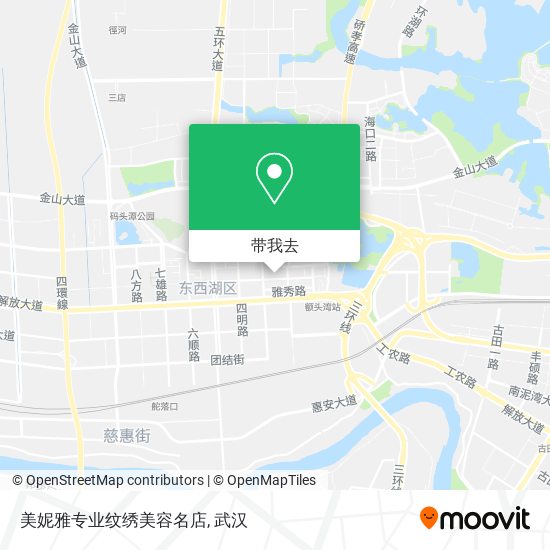 美妮雅专业纹绣美容名店地图