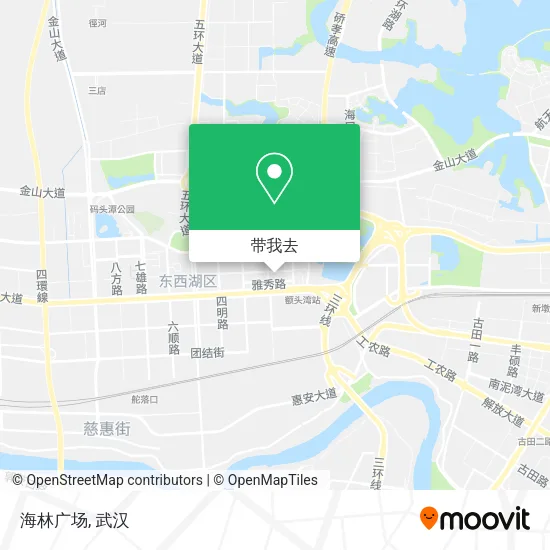 海林广场地图